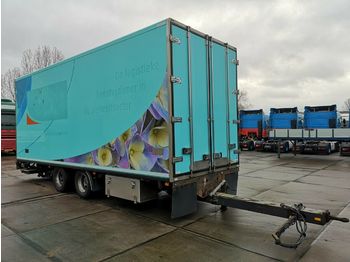 Closed box trailer for transportation of flowers DRACO MZS 218 | Bloemen transport | Doorloopsyst: picture 1