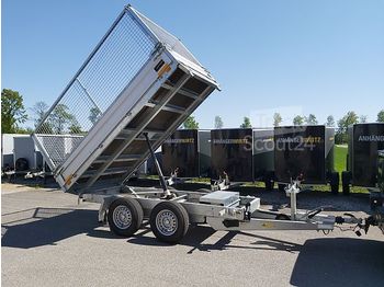 Tipper trailer - Dreiseitenkipper 130cm Innenhöhe elektro 3500kg: picture 1