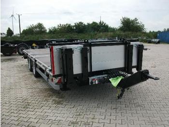 ES-GE Tandemanhänger mit Containerverr. u. Rampen - Dropside/ Flatbed trailer
