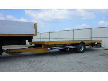 TRAX T111WOR Anhänger 6,30m Topzustand! - Dropside/ Flatbed trailer