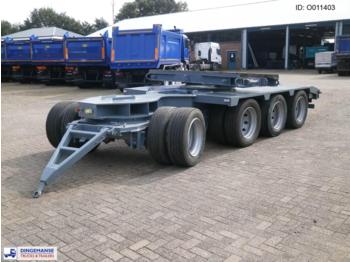 Trayl-Ona 4-axle bogie dolly / 60000 kg - Dropside/ Flatbed trailer