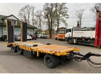 Low loader trailer for transportation of heavy machinery Goldhofer TUP-L3-22/80: picture 2