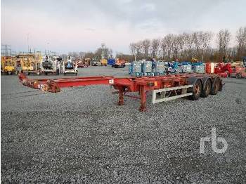 Container transporter/ Swap body trailer HFR SB24 Tri/A Extendable: picture 1