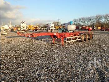 Container transporter/ Swap body trailer HFR UOPLYST Tri/A Extendable: picture 1
