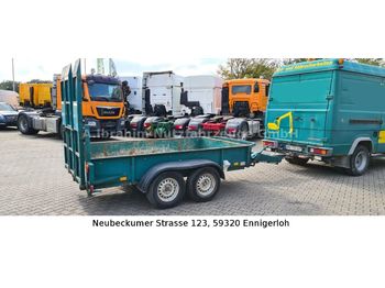 Low loader trailer HKM FA 30 ZEP, 3 Rampen, 3000 kg zgGw.: picture 1