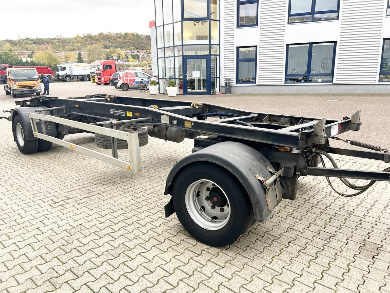 Roll-off/ Skip trailer HSA 18.70 HSA 18.70 Schlittenabroller: picture 10
