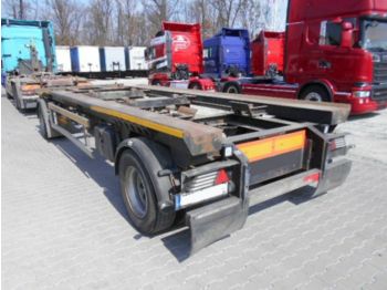 Container transporter/ Swap body trailer Hüffermann Abroll Anhanger, container Transport: picture 1