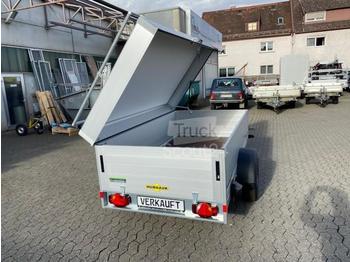 New Car trailer Humbaur - HA 132513 5 mit Holz Alu Deckel mit Reling 1300 kg, 2510 x 1310 x 500mm: picture 1