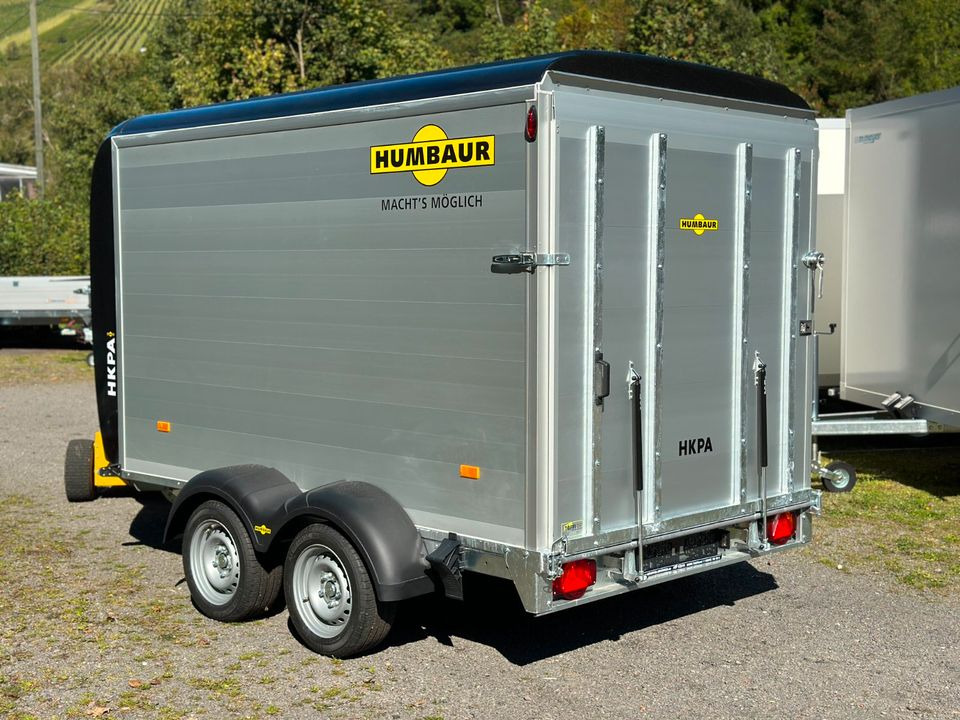 Closed box trailer Humbaur HKPA 263217 Tandem - Design Kofferanhänger mit Rampe: picture 6