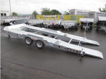 New Autotransporter trailer Ifor Williams CT 177 Blattfedern+Starrchsen  5x2,20m 3,5t: picture 1