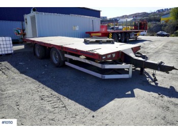 Dropside/ Flatbed trailer Istrail 2 akslet trailer: picture 1