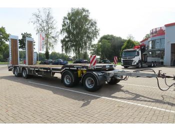 New Low loader trailer Kässbohrer 4-Achs-Tiefladeanhänger mit gekröpftem Plateau: picture 1
