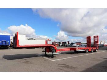 Low loader trailer Kel-Berg S500R 3 akslet maskintrailer Velutstyrt: picture 1
