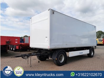 Closed box trailer Krone 2 AXLES DRYLINER back doors: picture 1