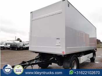 Closed box trailer Krone 2 AXLES DRYLINER back doors 59tkm!: picture 1
