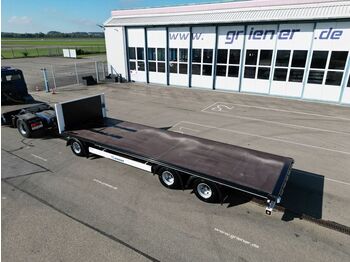 New Dropside/ Flatbed trailer Krone ADP 27/ JUMBO PLATEAU ANHÄNGER KRONE 3-achs 8600: picture 1