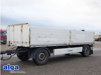 Dropside/ Flatbed trailer Krone AZ Pritsche, 18to, lang 7300mm, Bordwände 1 mtr.: picture 1
