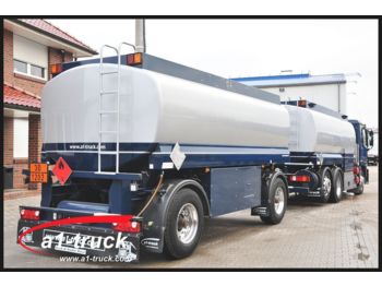 Tank trailer Lindner & Fischer - A1+A3, Diesel/Benzin, Oben-: picture 1