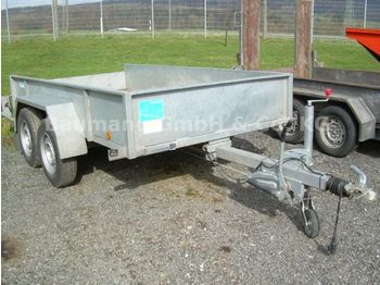 Low loader trailer Blomenröhr 428/2750, Tandem-AH, Tieflader, Rampen