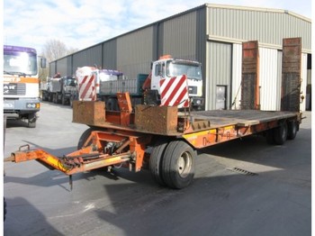 DESOT Desot Dieplader Bladgeveerd - Low loader trailer