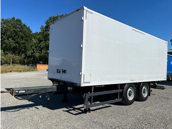 Closed box trailer M&V SDAH NPSW21 Isokoffer Metallboden Edscha neu aufgebaut Top Z: picture 1