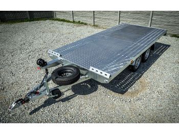 New Dropside/ Flatbed trailer Niewiadów Platforma stalowa MERKURY 4,5m !: picture 1