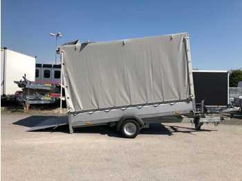 Car trailer STEMA MUT 1300 - ankippbare Plane Kastenanhänger gebre: picture 1