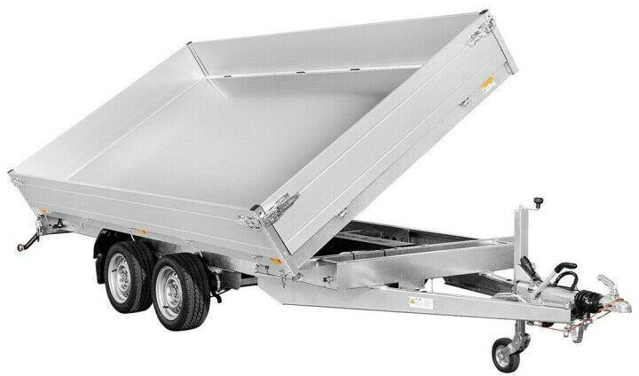 Tipper trailer Saris Dreiseitenkipper K3 406 204 3500 kg - elektrisch, 4x2 meter: picture 2