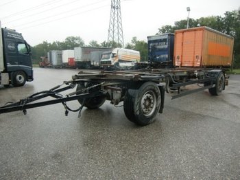 Container transporter/ Swap body trailer Schmitz AWF 18 Lafette: picture 1