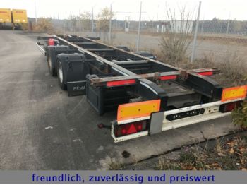 Container transporter/ Swap body trailer Schmitz Cargobull GOTHA ZWF 18 * BDF * TANDEM * SAF-ACHSEN *: picture 1