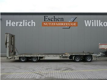 Low loader trailer Schütte 4 Achs Drehschemel, Faltrampen: picture 1