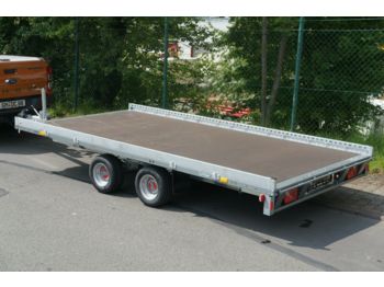 Dropside/ Flatbed trailer Stema Carrier XL Plattformanhänger Minibagger: picture 1