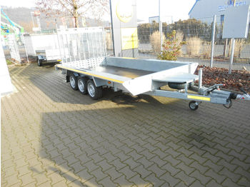 New Low loader trailer Tieflader 3 Bagger/Baumaschinen Transporter: picture 1