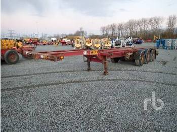 Container transporter/ Swap body trailer WIELTON NS34 Tri/A Extendable: picture 1