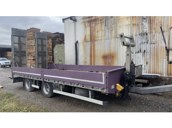 Low loader trailer OBERMAIER