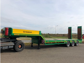 Low loader trailer scorpion 54 Ton Triple Axle Semi Lowboy: picture 1