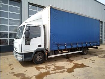 Curtainsider truck 2005 Iveco 75E16: picture 1