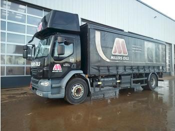 Curtainsider truck 2008 DAF LF: picture 1