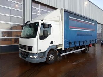 Curtainsider truck 2012 DAF LF45-180: picture 1