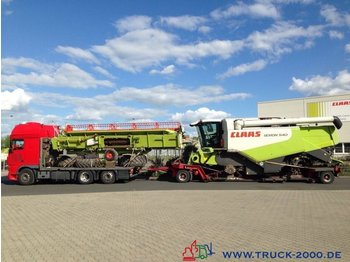 Autotransporter truck DAF XF105.460 Spezial Baumaschinen Trecker