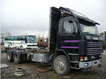 Scania 143 H, 6x4 - Cab chassis truck