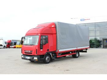 Curtainsider truck Iveco EUROCARGO ML 75E18