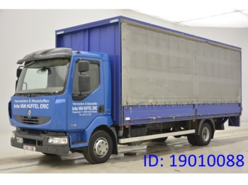 Curtainsider truck Renault Midlum 190 DXi