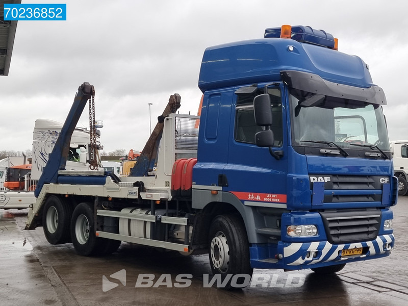Skip loader truck DAF CF85.360 6X2 NL-Truck SC 18 Tonnes ADR Liftachse Euro 5: picture 13