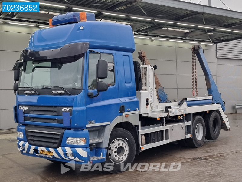 Skip loader truck DAF CF85.360 6X2 NL-Truck SC 18 Tonnes ADR Liftachse Euro 5: picture 10