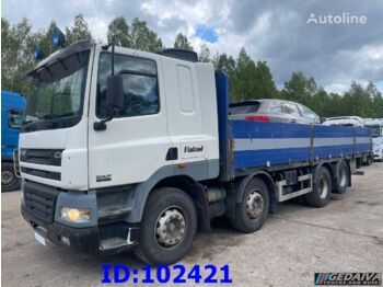 Dropside/ Flatbed truck DAF CF 85.480 8x2 - Manual - Full steel: picture 1