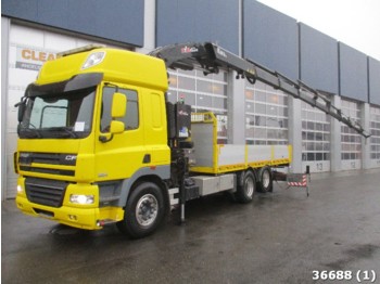 Truck DAF FAS 85 CF 510 6x2 Euro 5 Hyva 36 ton/meter laadkraan: picture 1