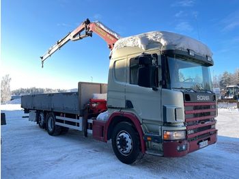 Dropside/ flatbed truck SCANIA P 124 420