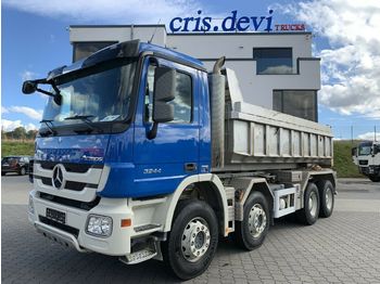 Hook lift truck Mercedes-Benz 3244 8x4 Moser Hakengerät | Retarder Euro 5