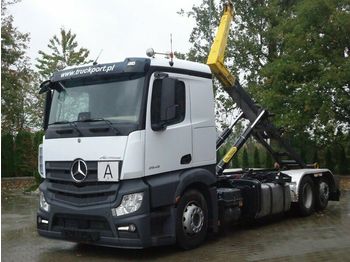Hook lift truck Mercedes-Benz ACTROS 2545 6x2 EURO6 Abrollkipper Palfinger 22T